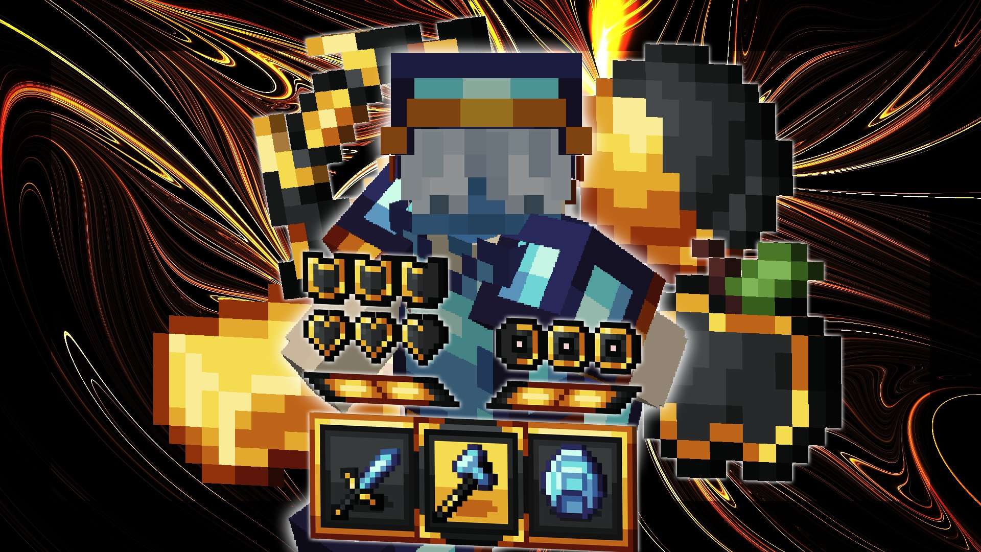 Black & Gold v2  16x by reiKo & Cloudity on PvPRP